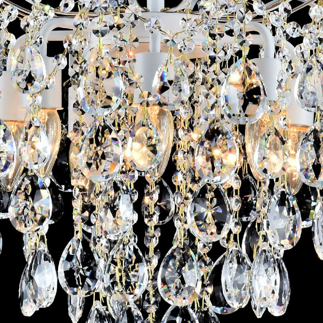 Люстра на штанге Reluce 04055-0.3-07 WH+GOLD PN
