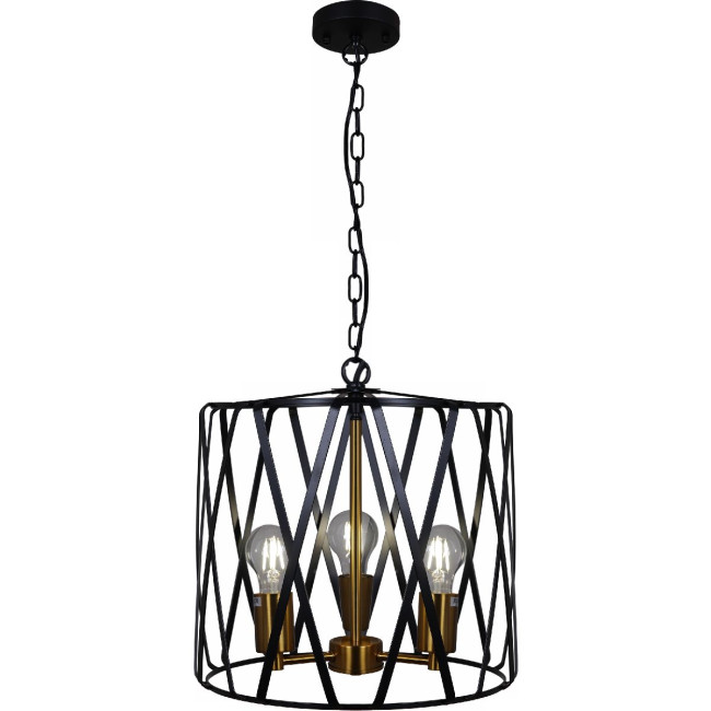 Подвесной светильник Illumico IL1023-3PB-05 BK GD