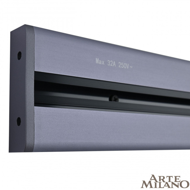 Накладной шинопровод с выключателем Arte Milano Am-track-sockets 385205TOB/50 Grey Накладной шинопровод с выключателем Arte Milano Am-track-sockets 385205TOB/50 Grey
