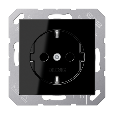 Розетка штепсельная Schuko Jung A1520BFKISW Розетка штепсельная Schuko Jung A1520BFKISW