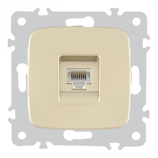 Розетка RJ45 Arte Milano 205.45-1.shampan Розетка RJ45 Arte Milano 205.45-1.shampan