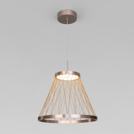 Подвесной светильник Eurosvet Cesta 40016/1 LED коричневый a069283