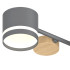 Люстра на штанге Reluce 68730-0.3-06 GX53 GREY+WOOD Люстра на штанге Reluce 68730-0.3-06 GX53 GREY+WOOD
