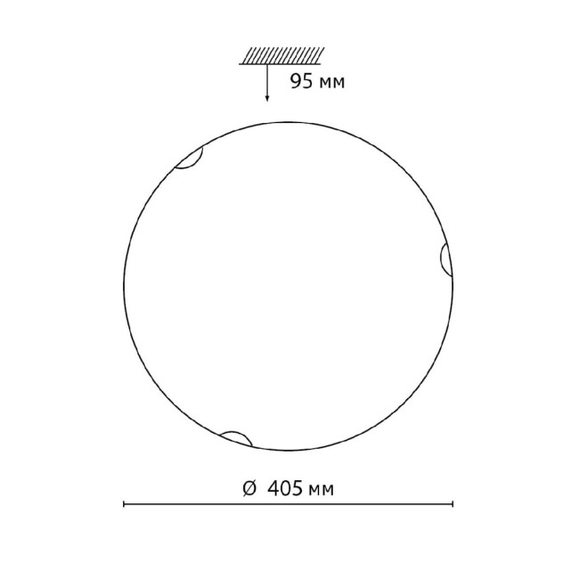 Настенно-потолочный светильник Sonex Ammonite 7602/DL Настенно-потолочный светильник Sonex Ammonite 7602/DL