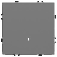 Выключатель 1-клавишный c индикатором Stekker Эмили RSW10-5101-10 49941