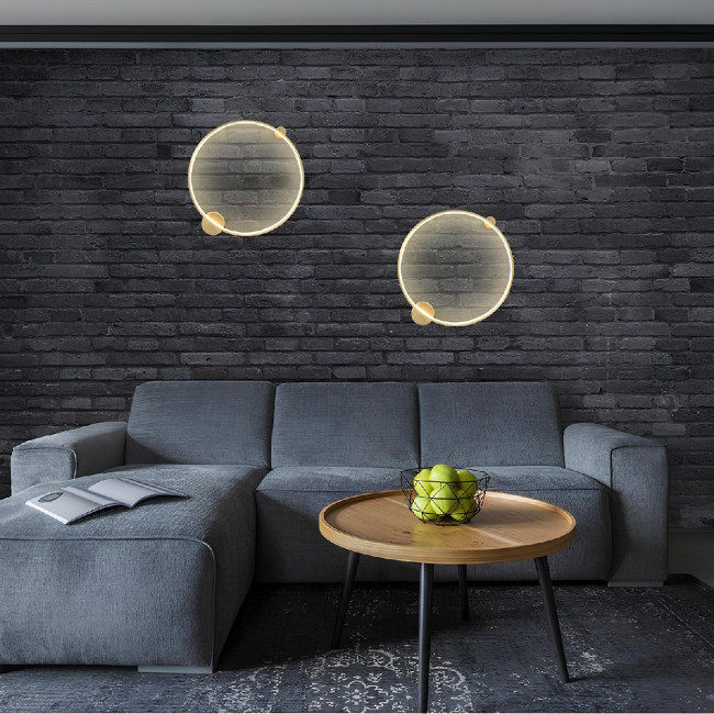 Настенный светильник Crystal Lux REAL AP35W LED BRASS