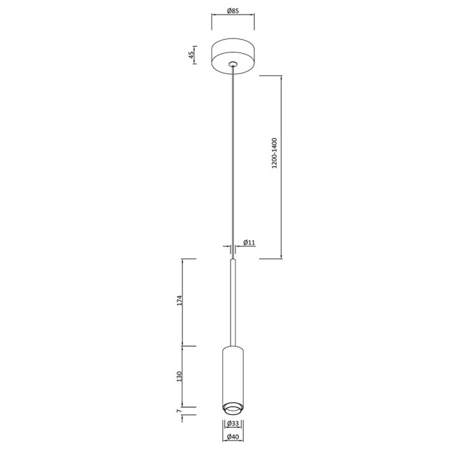 Подвесной светильник Moderli Rin V10900-PL