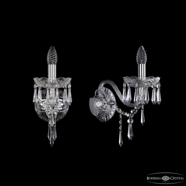 Бра Bohemia Ivele Crystal 1403B/1/160/XL Ni Бра Bohemia Ivele Crystal 1403B/1/160/XL Ni