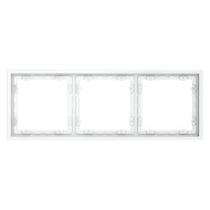 Рамка на 3 поста Voltum S70 VLS100302 (белый матовый)