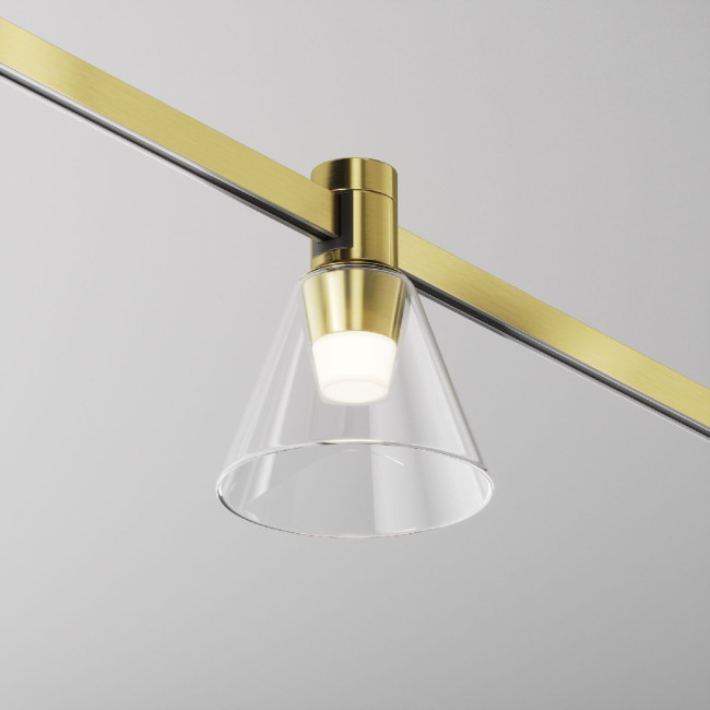 Трековый магнитный светильник Maytoni Bianca TR147-1-3W4K-BS Трековый магнитный светильник Maytoni Bianca TR147-1-3W4K-BS