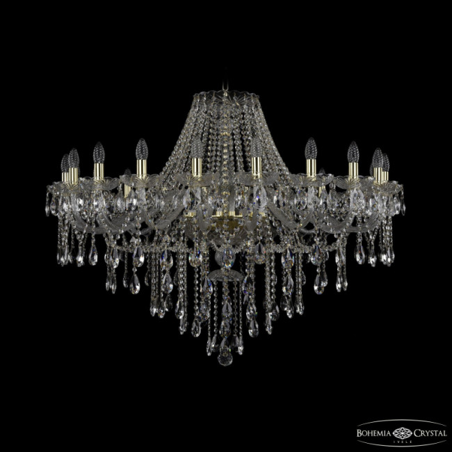 Подвесная люстра Bohemia Ivele Crystal 1415/20/400 G Подвесная люстра Bohemia Ivele Crystal 1415/20/400 G