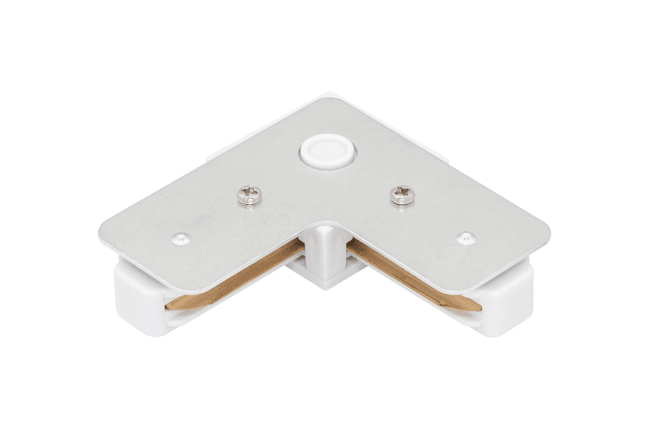 L-коннектор для однофазного трека DesignLed CN2-WH-L 003724 L-коннектор для однофазного трека DesignLed CN2-WH-L 003724