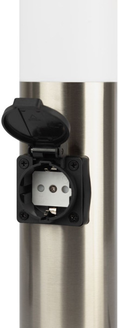 Ландшафтный светильник ЭРА Беллона GBF-103-1-SL-0450 230В Е27 IP54 серебро с розеткой Б0071045 Ландшафтный светильник ЭРА Беллона GBF-103-1-SL-0450 230В Е27 IP54 серебро с розеткой Б0071045