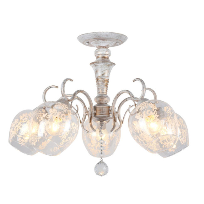 Потолочная люстра Omnilux Cudacciolu OML-53907-05 Потолочная люстра Omnilux Cudacciolu OML-53907-05