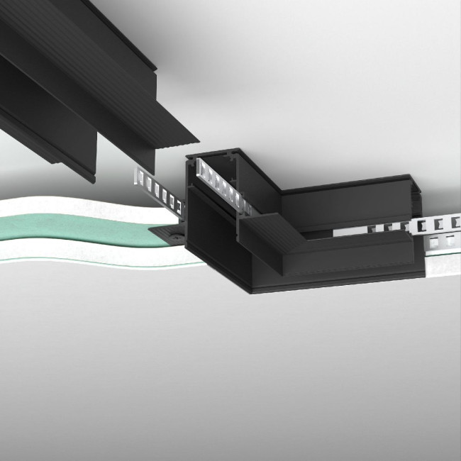Коннектор угловой для встраиваемого шинопровода Elektrostandard Slim Magnetic 4690389206726 85214/00 a067508 Коннектор угловой для встраиваемого шинопровода Elektrostandard Slim Magnetic 4690389206726 85214/00 a067508