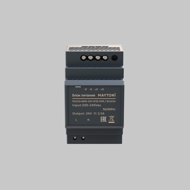 Блок питания Maytoni PSL016 24В 60Вт IP20 821016 821016