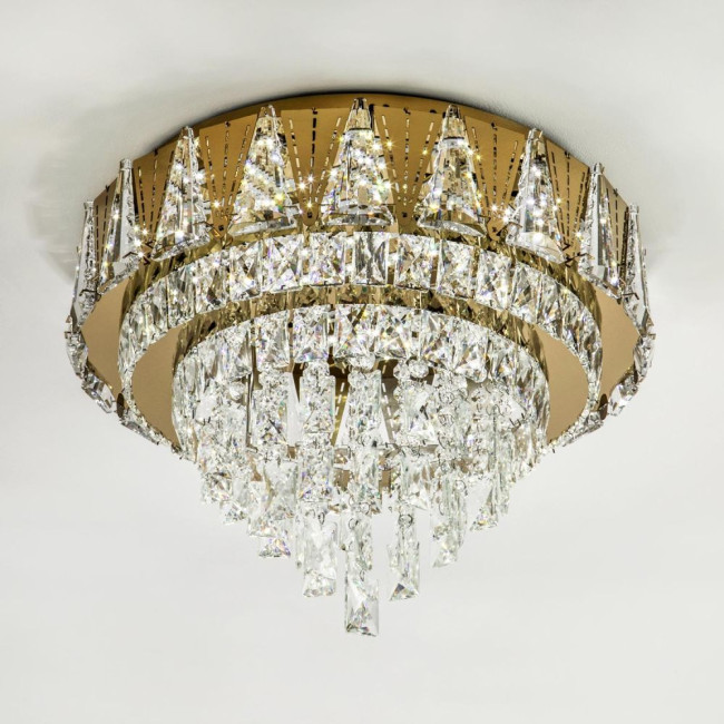 Потолочная люстра LED4U L9437-500 GD с УД