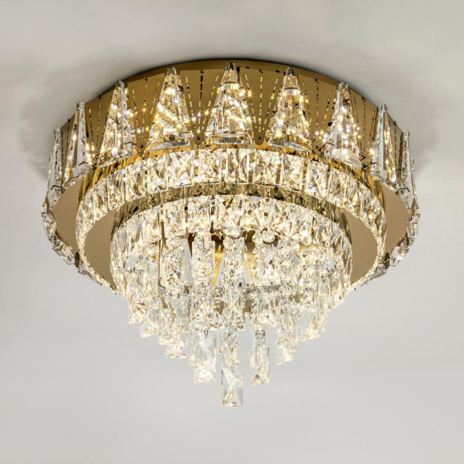 Потолочная люстра LED4U L9437-500 GD с УД