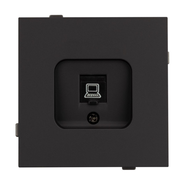 Механизм компьютерной розетки Arlight SCT-TENDO-MPC1-SFPL-BK (RJ-45, CAT6) 054591 Механизм компьютерной розетки Arlight SCT-TENDO-MPC1-SFPL-BK (RJ-45, CAT6) 054591