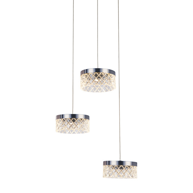 Подвесной светильник MD21020075-3A chrome Подвесной светильник MD21020075-3A chrome