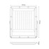 Прожектор Uniel ULF-F51D-200W/6500K IP65 200-240V GREY UL-00012761