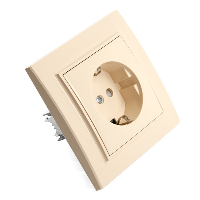 Розетка 1-местная Stekker PST16-9010-02 с защитной шторкой 39236 Розетка 1-местная Stekker PST16-9010-02 с защитной шторкой 39236