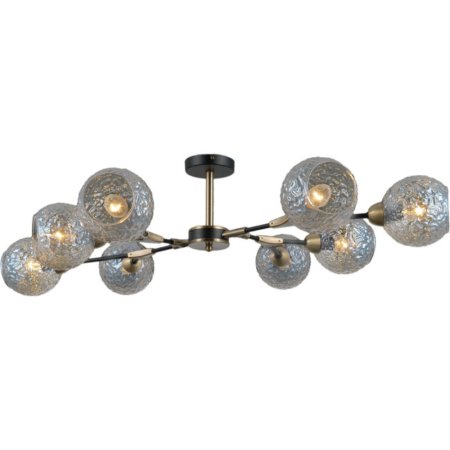 Люстра на штанге Illumico IL0253-8CSQ-79 BK AB