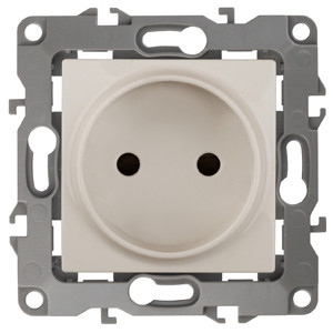 Розетка Эра 12-2005-02 2P, 16A-250В, IP20, без м.лапок Розетка Эра 12-2005-02 2P, 16A-250В, IP20, без м.лапок