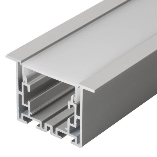 Профиль с экраном Arlight S2-LINIA55-F-2500 ANOD+OPAL 021176 Профиль с экраном Arlight S2-LINIA55-F-2500 ANOD+OPAL 021176
