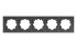 Рамка пятиместная ELBI Zena 500-011000-250 Рамка пятиместная ELBI Zena 500-011000-250