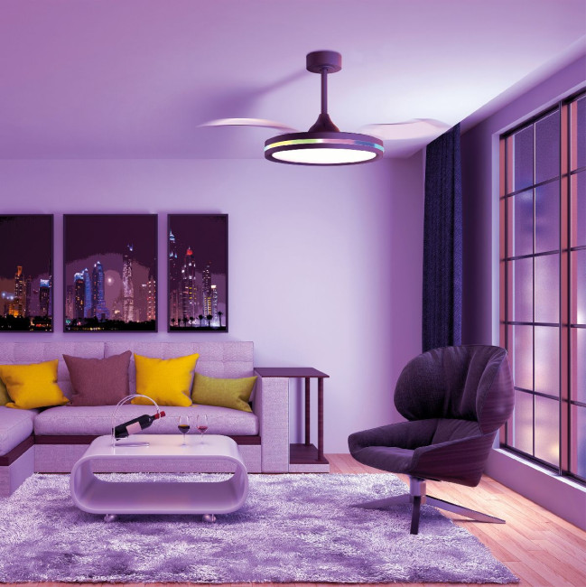 Люстра-вентилятор Mantra Rafaga 8728 Люстра-вентилятор Mantra Rafaga 8728