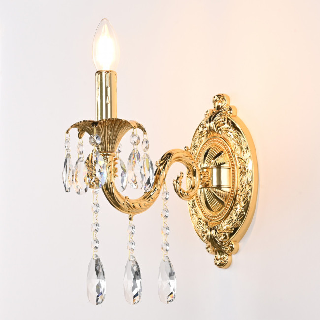 Бра Bohemia Ivele Crystal AL7901B10/1/175 A G Бра Bohemia Ivele Crystal AL7901B10/1/175 A G