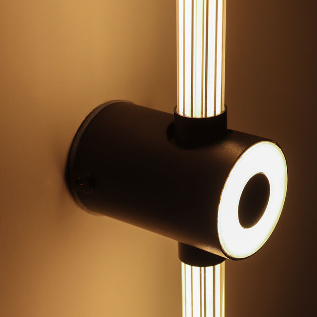 Настенный светильник Arte Lamp Atmos A3616AL-1BK Настенный светильник Arte Lamp Atmos A3616AL-1BK