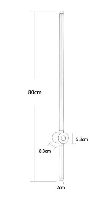 Настенный светильник Arte Lamp Atmos A3616AL-1BK Настенный светильник Arte Lamp Atmos A3616AL-1BK
