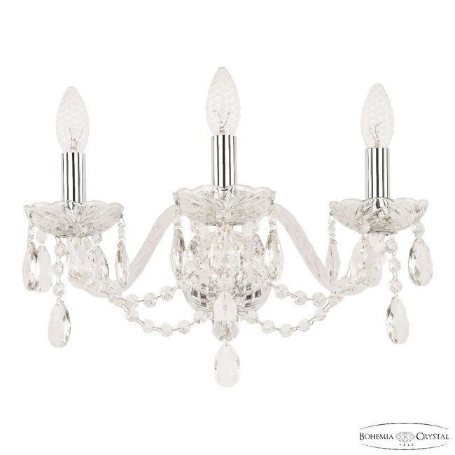 Бра Bohemia Ivele Crystal 116B/3/165 Ni Бра Bohemia Ivele Crystal 116B/3/165 Ni