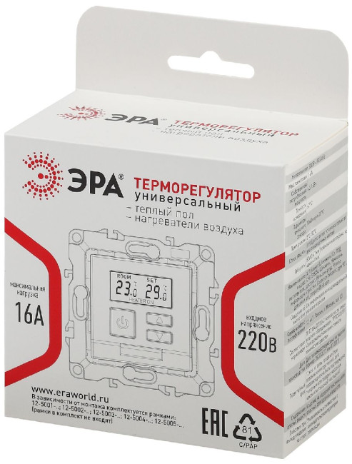 Терморегулятор Эра 12-4111-01М Б0065732 Терморегулятор Эра 12-4111-01М Б0065732