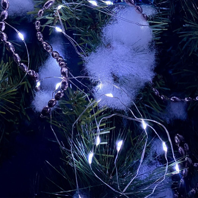 Гирлянда Uniel ULD-S0200-020/SСB/2AA WHITE IP20 DEW UL-00010896