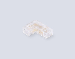 Соединитель угловой Ambrella Light Illumination COB 12/24V для лент 5mm (2 конт.) (10шт. в комплекте) GS6841