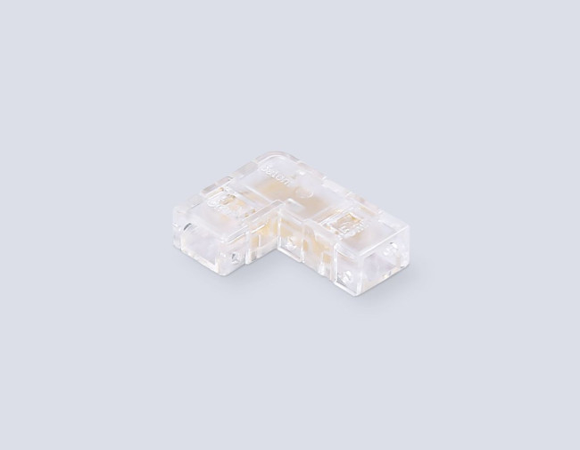 Соединитель угловой Ambrella Light Illumination COB 12/24V для лент 5mm (2 конт.) (10шт. в комплекте) GS6841 Соединитель угловой Ambrella Light Illumination COB 12/24V для лент 5mm (2 конт.) (10шт. в комплекте) GS6841