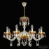 Подвесная люстра Bohemia Ivele Crystal 5417/8/240 G Amber/M-1F Подвесная люстра Bohemia Ivele Crystal 5417/8/240 G Amber/M-1F