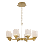 Подвесной светильник MD25020403-8A2 Satin gold, LED/39.8W, 3000K dimmable