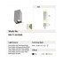 Настенный светильник Delight Collection 7185 71-85-5046 warm white silver Настенный светильник Delight Collection 7185 71-85-5046 warm white silver