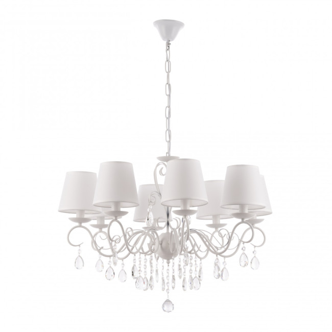 Подвесная люстра Arte Milano 340369/8 WT Подвесная люстра Arte Milano 340369/8 WT