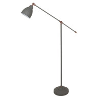 Торшер Arte Lamp Braccio A2054PN-1GY Торшер Arte Lamp Braccio A2054PN-1GY