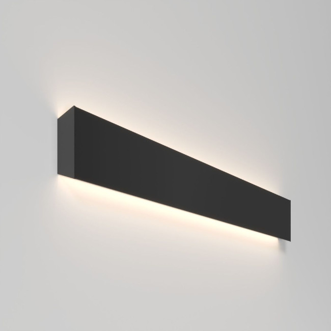 Алюминиевый профиль Arlight WALL-2575-DUAL-2000 ANOD BLACK 052332 Алюминиевый профиль Arlight WALL-2575-DUAL-2000 ANOD BLACK 052332