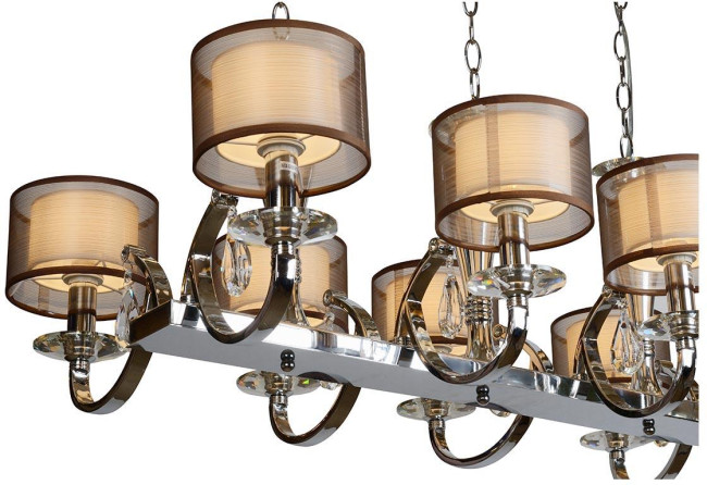 Подвесная люстра iLamp Mario RM16001/8PCR Подвесная люстра iLamp Mario RM16001/8PCR