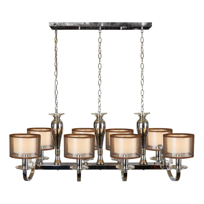 Подвесная люстра iLamp Mario RM16001/8PCR Подвесная люстра iLamp Mario RM16001/8PCR