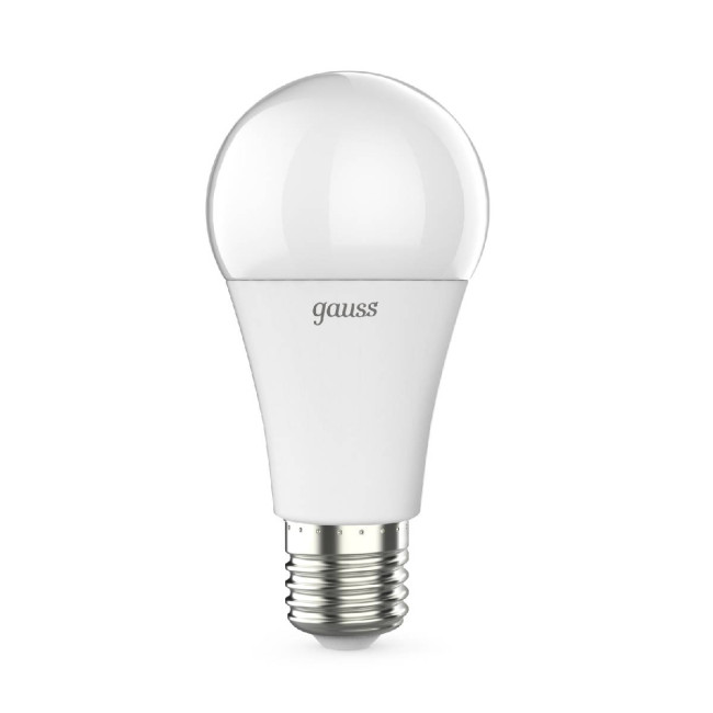 Лампа светодиодная диммируемая Gauss E27 12W 4100K груша матовая 102502212-S Лампа светодиодная диммируемая Gauss E27 12W 4100K груша матовая 102502212-S