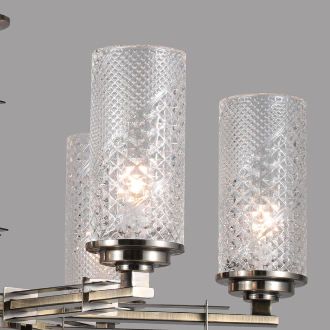 Подвесная люстра Illumico IL8682-6P-10 BR Подвесная люстра Illumico IL8682-6P-10 BR