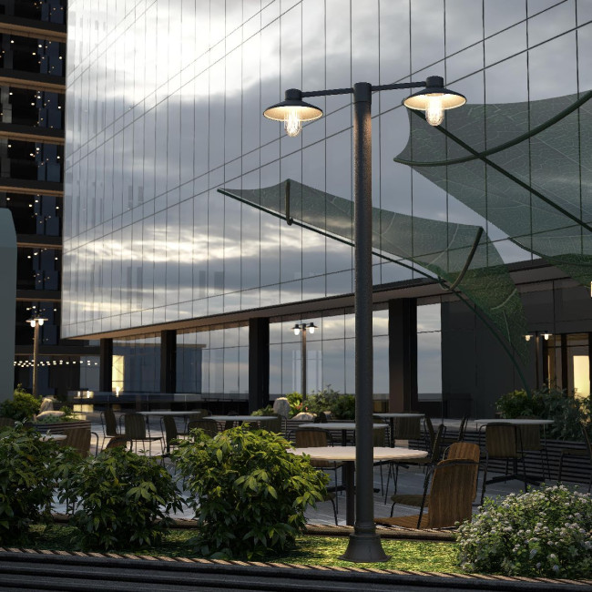 Парковый светильник ST Luce Basko SL9542.705.02 Парковый светильник ST Luce Basko SL9542.705.02